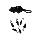 PACK RATON NEGRO DECORATIVO